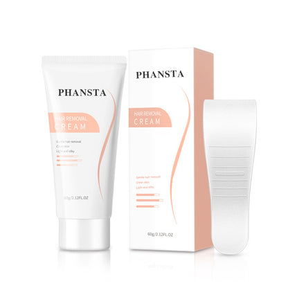 PHANSTA Gentle and Non-Irritating Soft Cleansing Hair Removal Cream