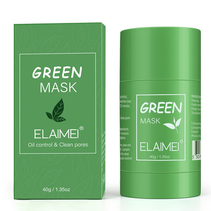 ELEIMEI Eggplant, Hyaluronic Acid, Green Tea, Strawberry, Vitamin C, Coffee Infused Moisturizing and Oil-Control Face Cleansing Mask