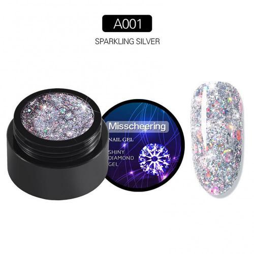 MISSCHEERING Nail Art Diamond UV Nail Polish Glue