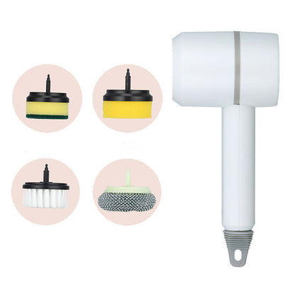 Cepillo de limpieza eléctrica, cepillo para lavavajillas, inalámbrico, automático, recargable por USB, profesional, para cocina, bañera, cepillos de limpieza de azulejos