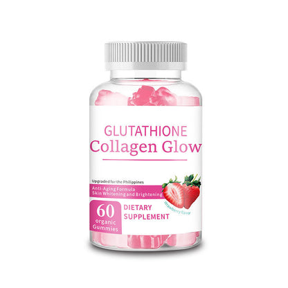 Glutathione Collagen - Antioxidant Protection, Age-Delaying, Skin Care Supporting Organic Supplement FDA Approved