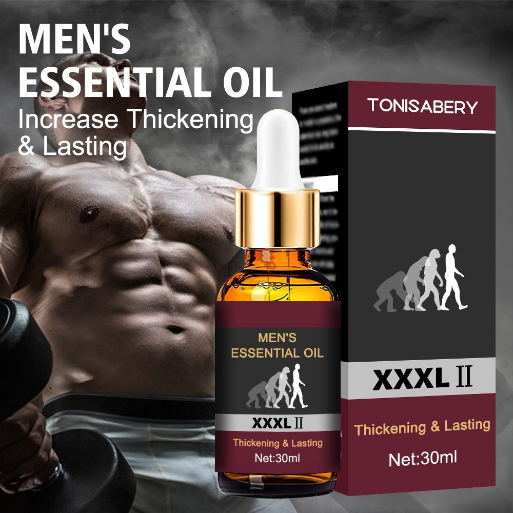 TONYSABERY Men’s Products - Essential Massage Oil for Lasting Thickness and Erection Enhancement