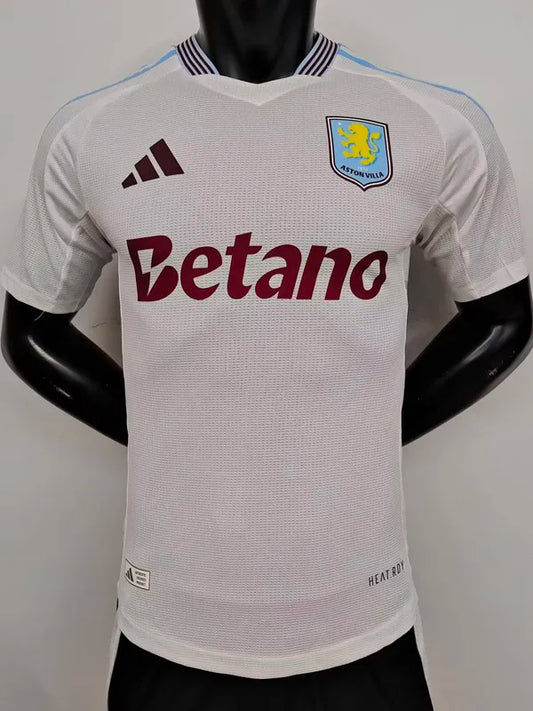 2024-25 Aston Villa Away Player Version Soccer Jersey