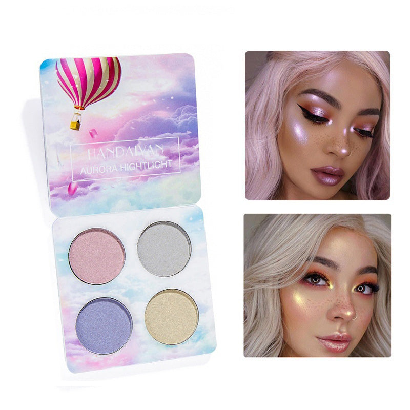 Eyeshadow Palette Bright Color, Strong Adhesion