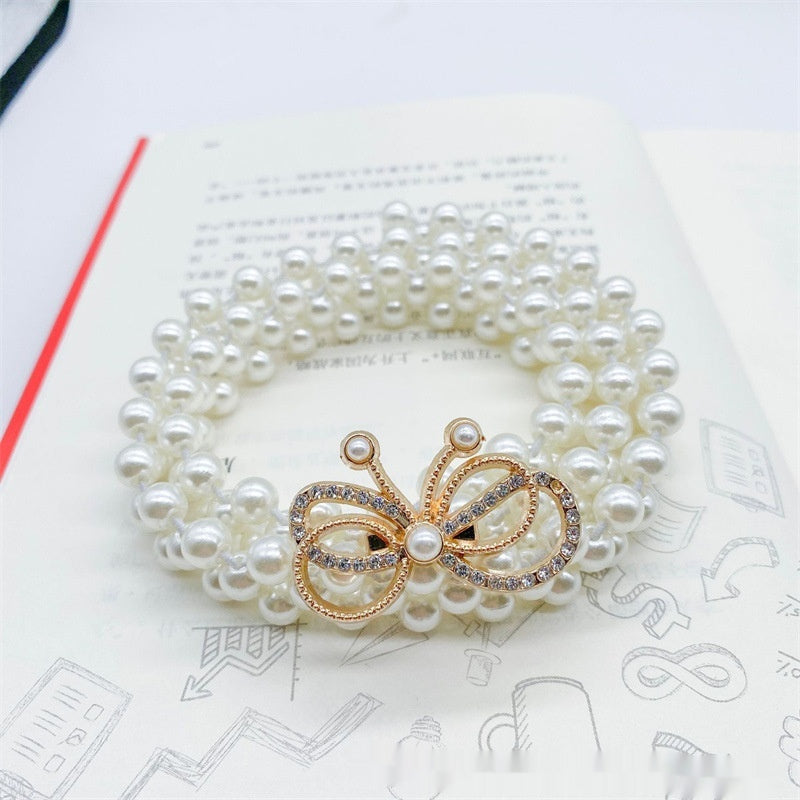 Elegant Design White Pearl Waist Chain