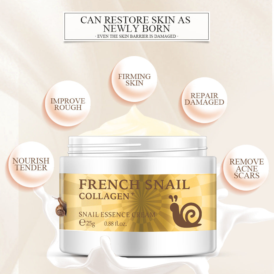 LAIKOU FRENCH SNAIL Moisturizing Snail Cream - Buy 3 Pay For 2