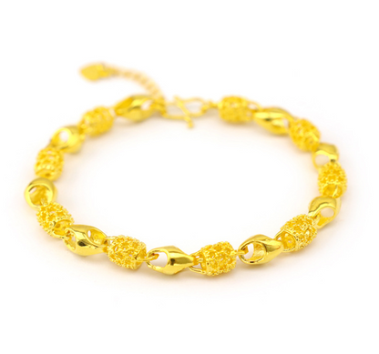 Gold-Plated Brass Bracelet