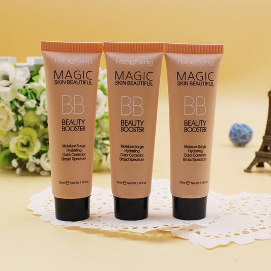 Crema BB MÁGICA: hidratante, control de grasa, iluminadora, resistente al agua y anti-descamación, 35 ml