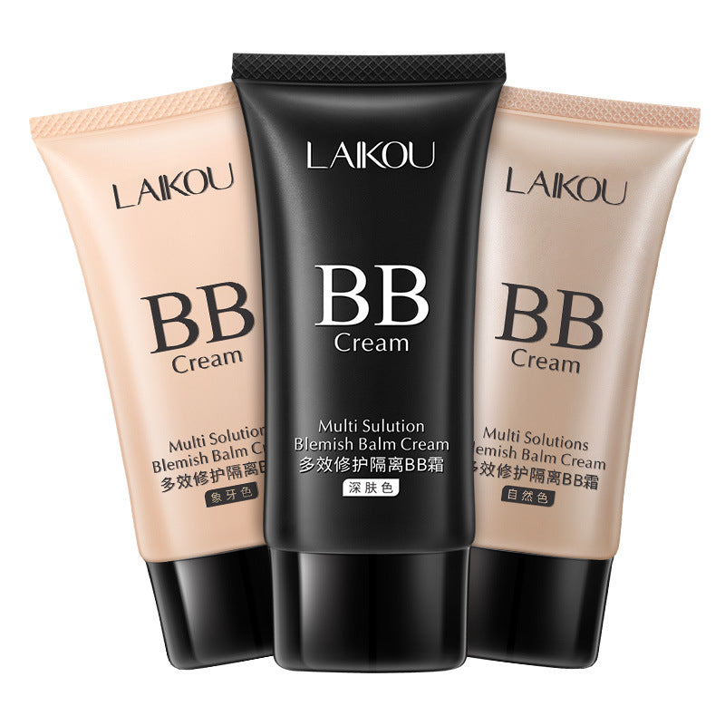 LAIKOU Crema BB líquida correctora hidratante, base de maquillaje