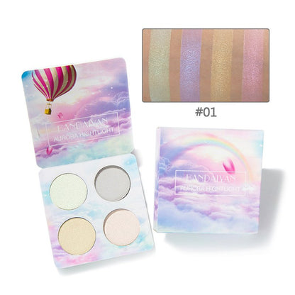 Eyeshadow Palette Bright Color, Strong Adhesion