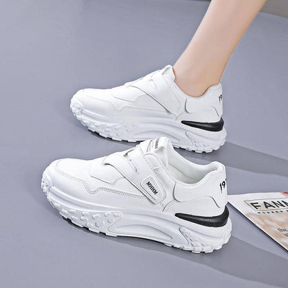 Velcro Soft Sole Sports Casual Women's Shoes - Korean Style