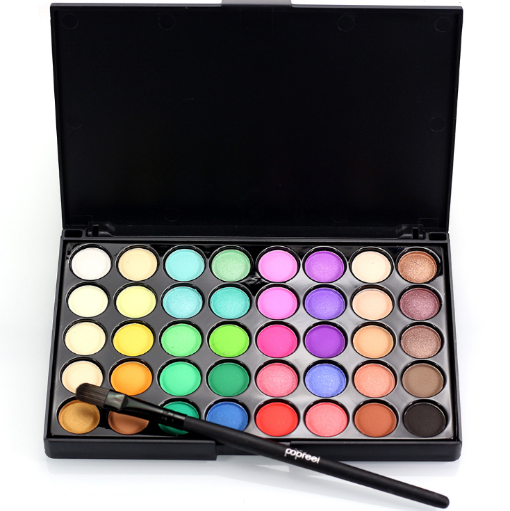 Eyeshadow Palette Bright Color, Strong Adhesion