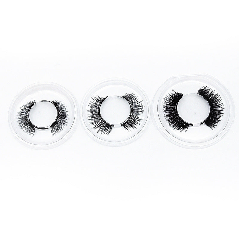 Three Pairs of Quantum Magnetic False Eyelashes