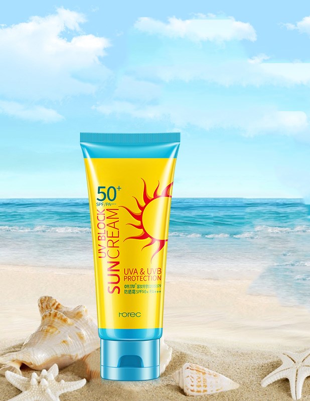 HOREC Sunscreen Milk Moisturizing Concealer Sunscreen 80g SPF 50+ - Buy 3, Pay for 2