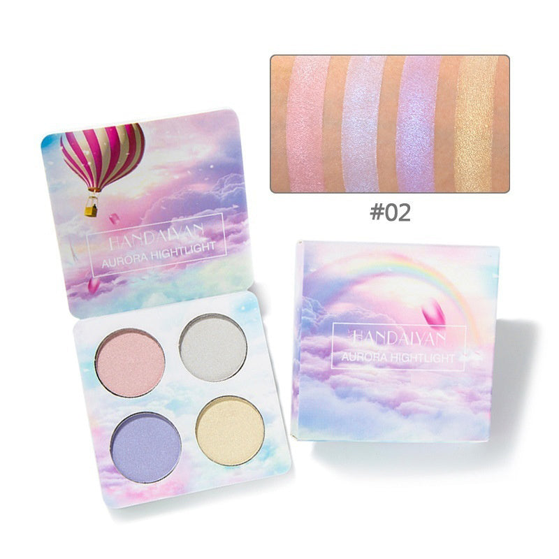 Eyeshadow Palette Bright Color, Strong Adhesion