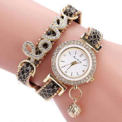 Conjunto de reloj y pulsera para mujer - Colección de 2 piezas