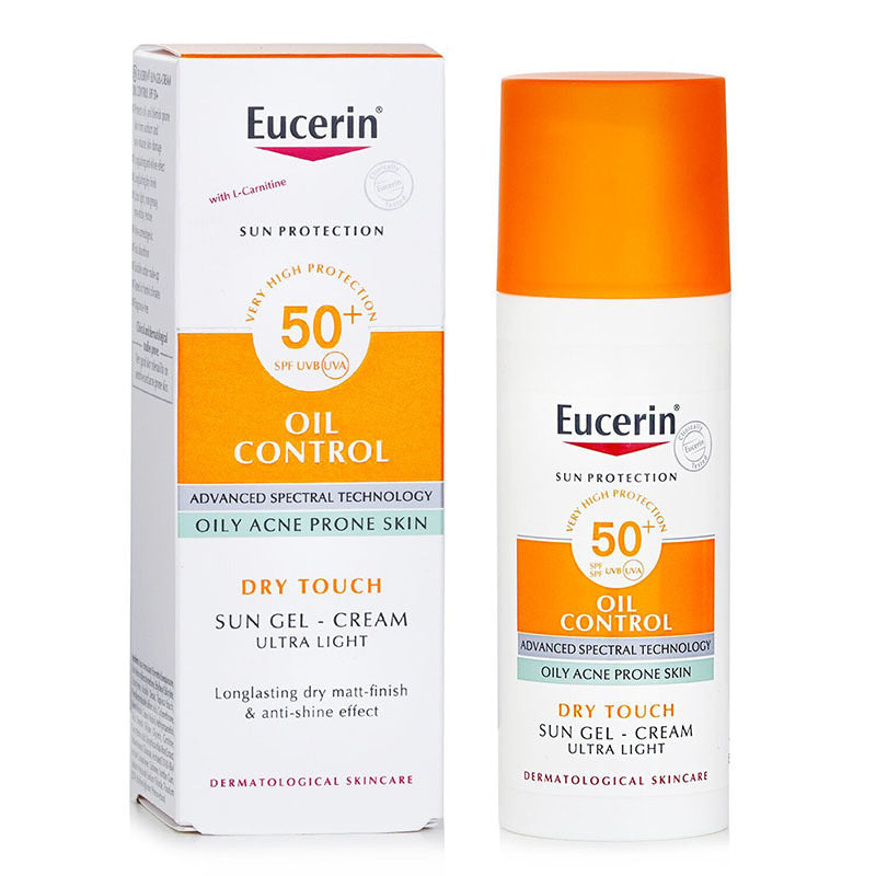 EUCERIN Crème Solaire Hydratante Éclaircissante Protection UV 50ml, SPF : 50+ - 3 Achetez 2 Payez