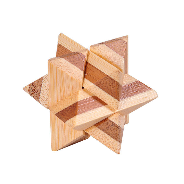 Kongming lock bamboo educational toy