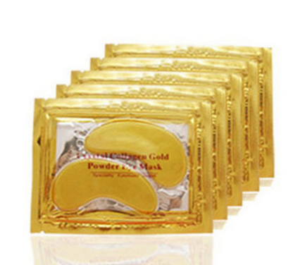 BEAUTY GOLD Korean Gold Crystal Collagen Masks, Anti-Aging, Acne Eye Mask