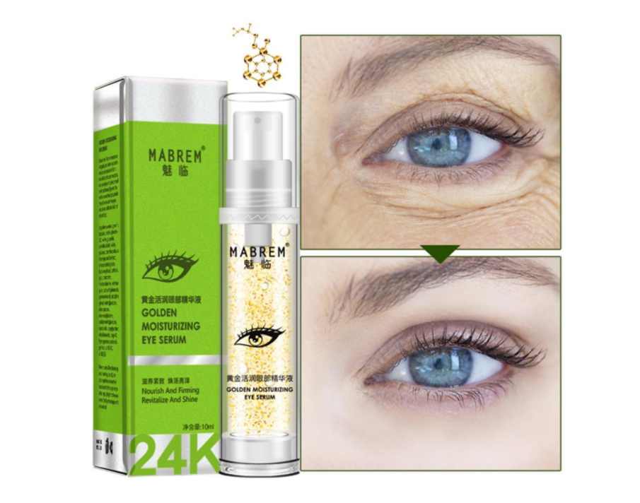 MABREM Pro Gold Under Eye Wrinkle Remover Serum 10ml - Buy 3 Pay For 2