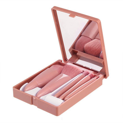 5Pcs Makeup Brushes Tool Set - Powder Eyeshadow Foundation Blush Blending Makeup Brush