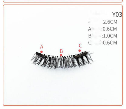 Quantum Magnetic False Eyelashes