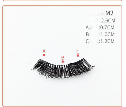 Quantum Magnetic False Eyelashes