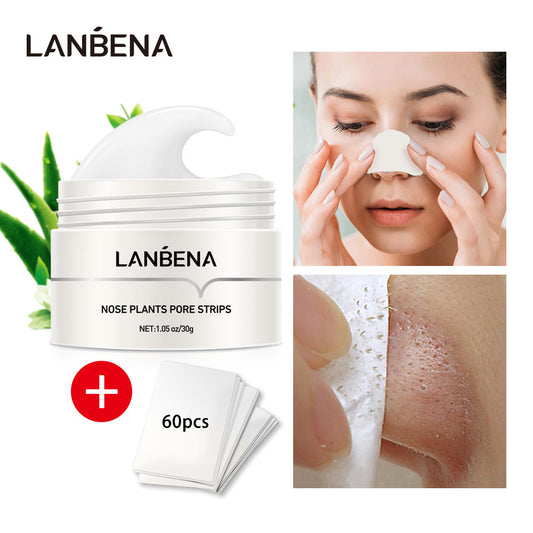 LANBENA Nose and Facial Acne and Blackhead Elimination Liquid and Patch