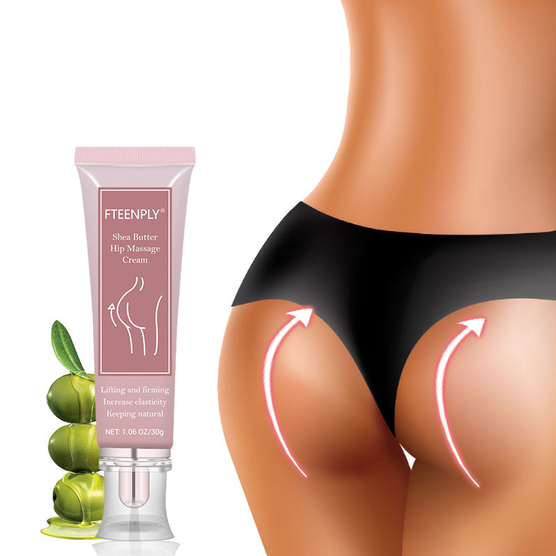 Crema de masaje reafirmante, reafirmante y para realzar glúteos y caderas FTEENPLY 30 g