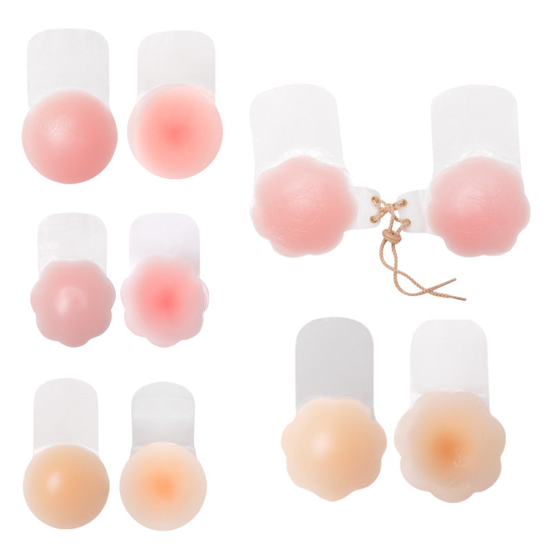 Breast Lift Adhesive Silicone - Washable Reusable Invisible Nipple Covers