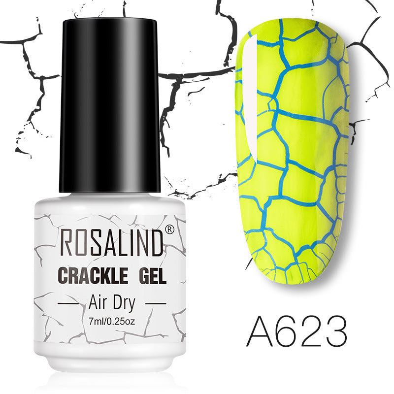 Esmalte de uñas con rayas agrietadas ROSALIND