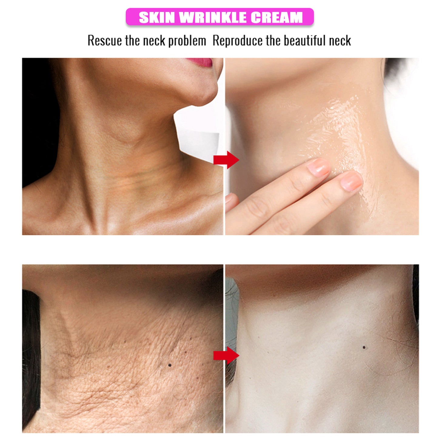 EELHOE Face and Neck Firming Moisturizing Nourishing Whitening Anti-Wrinkle Cream