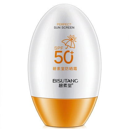 Crema solar BISUTANG anti-ultravioleta hidratante refrescante sin aceite para rostro y cuerpo con FPS 50+ - Compre 3, pague 2 