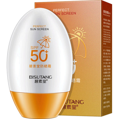 Crema solar BISUTANG anti-ultravioleta hidratante refrescante sin aceite para rostro y cuerpo con FPS 50+ - Compre 3, pague 2 