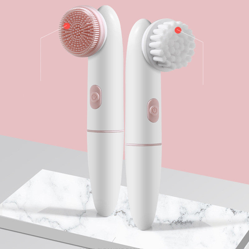 Electric Silicone Facial Cleanser, Sonic Cleansing Brush, Pore Cleaner