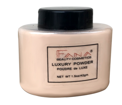 FANA Face Powder Foundation - Oil Control Full Coverage Banana Powder, Semi-Translucent Mineral