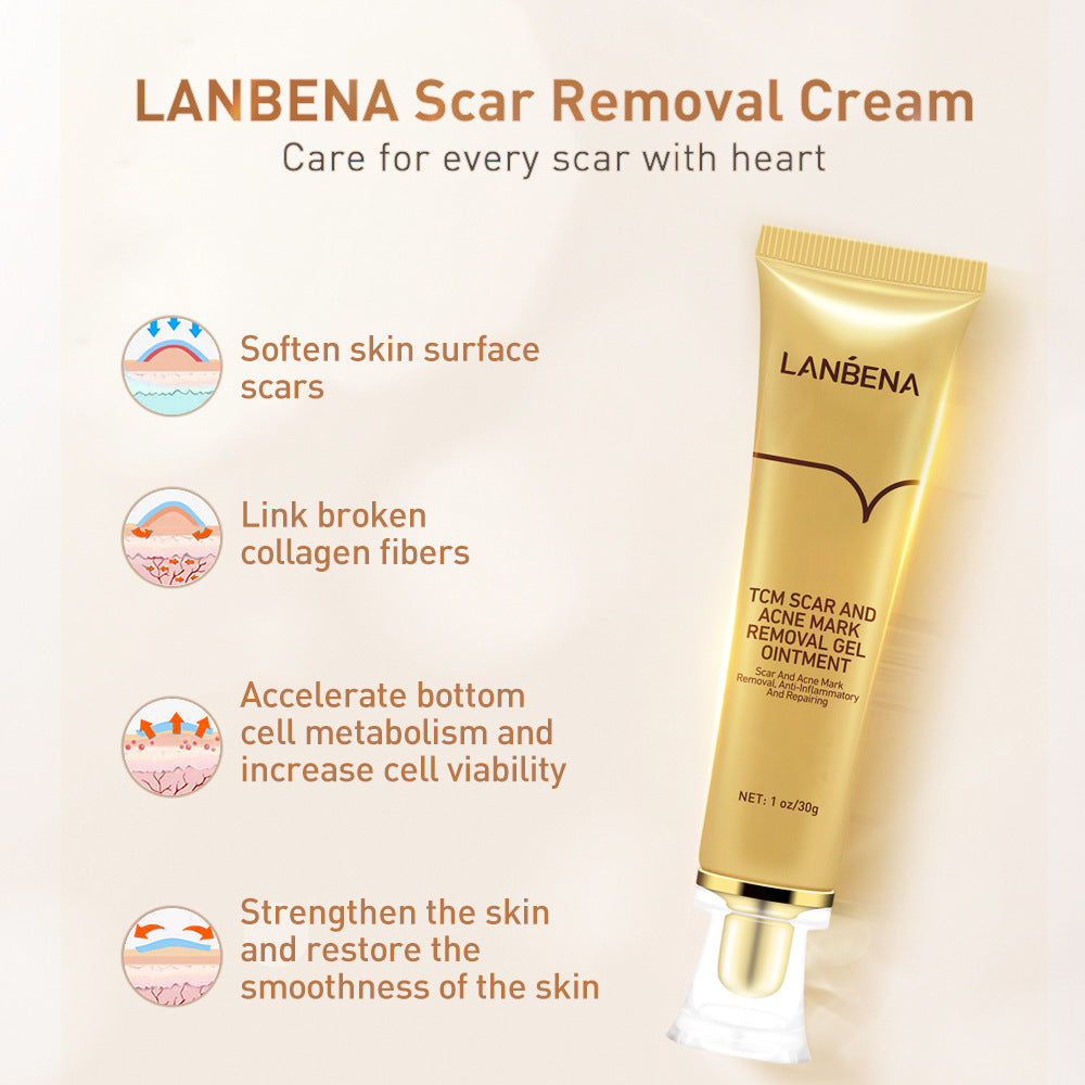 LANBENA Traditional Chinese Medicine Scar Removal Herbal Repair Cream - Buy 3 pay For 2