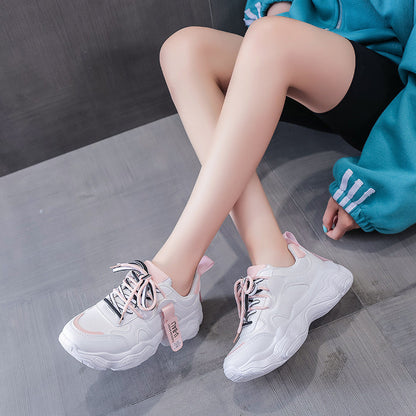 Korean Style Full Leather Sneakers for Students, Teens, and Adults – Running and Casual Sports Shoes