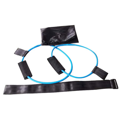 Latex Yoga Sports Belt, Tension Ropes with Foot Pedals - Shapely Hips and Legs