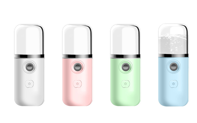 Rechargeable Handheld Facial Care Beauty Spray Device - Steam Moisturizer Softener Redness Reliever