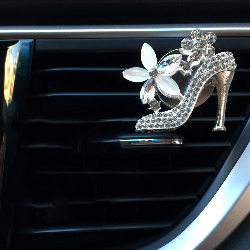 Creative Car Perfume High Heels Car Air Outlet Perfume Clip