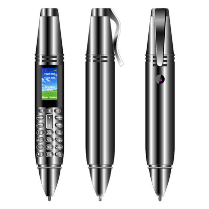 Mini Mobile Pen Phone Rotary Unicom Bluetooth Magic Voice Image Video Recorder Spy Camera