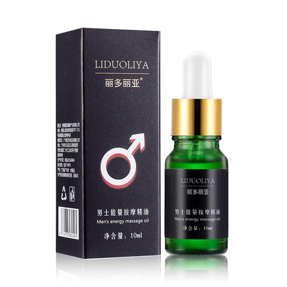 LIDUOLIYA Men's Energy-Boosting Strengthening Delay Massage Essential Oil - Buy 3, Pay for 2