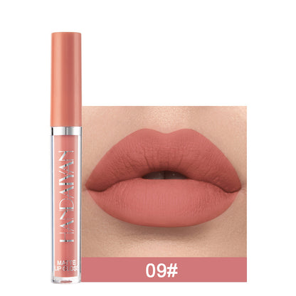 HANDAIYAN Matte Non-stick, Non-fading, Shiny Liquid Lipstick