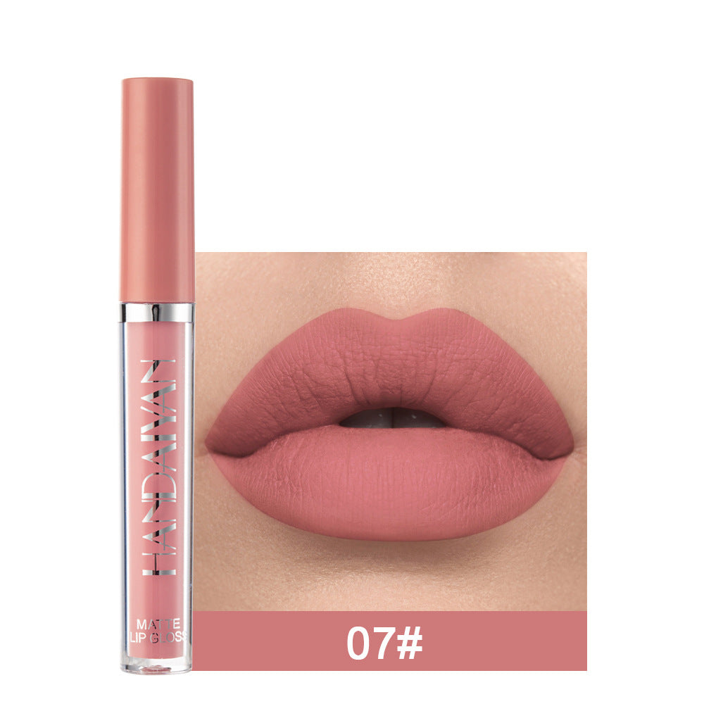 HANDAIYAN Matte Non-stick, Non-fading, Shiny Liquid Lipstick