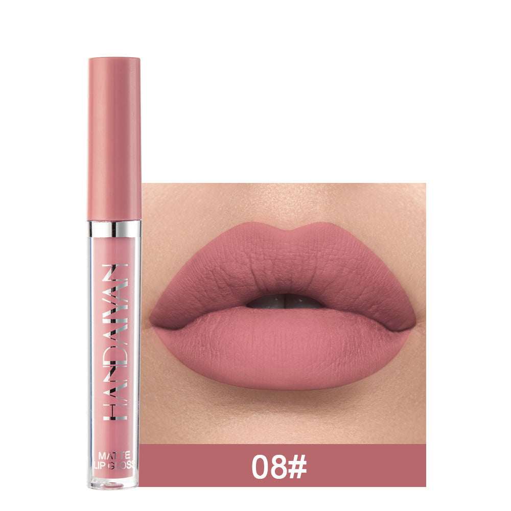 HANDAIYAN Matte Non-stick, Non-fading, Shiny Liquid Lipstick