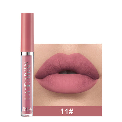 HANDAIYAN Matte Non-stick, Non-fading, Shiny Liquid Lipstick