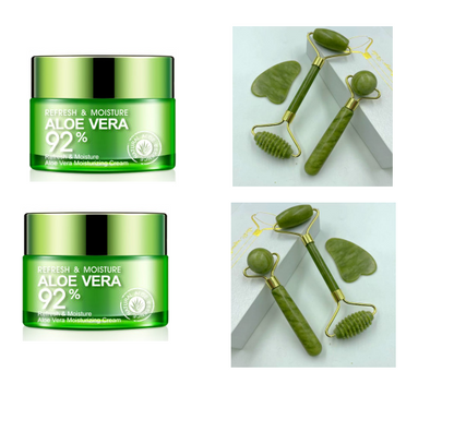 Crema hidratante y control de grasa para el cuidado de la piel con aloe vera FRESH &amp; MOISTURE 50 g