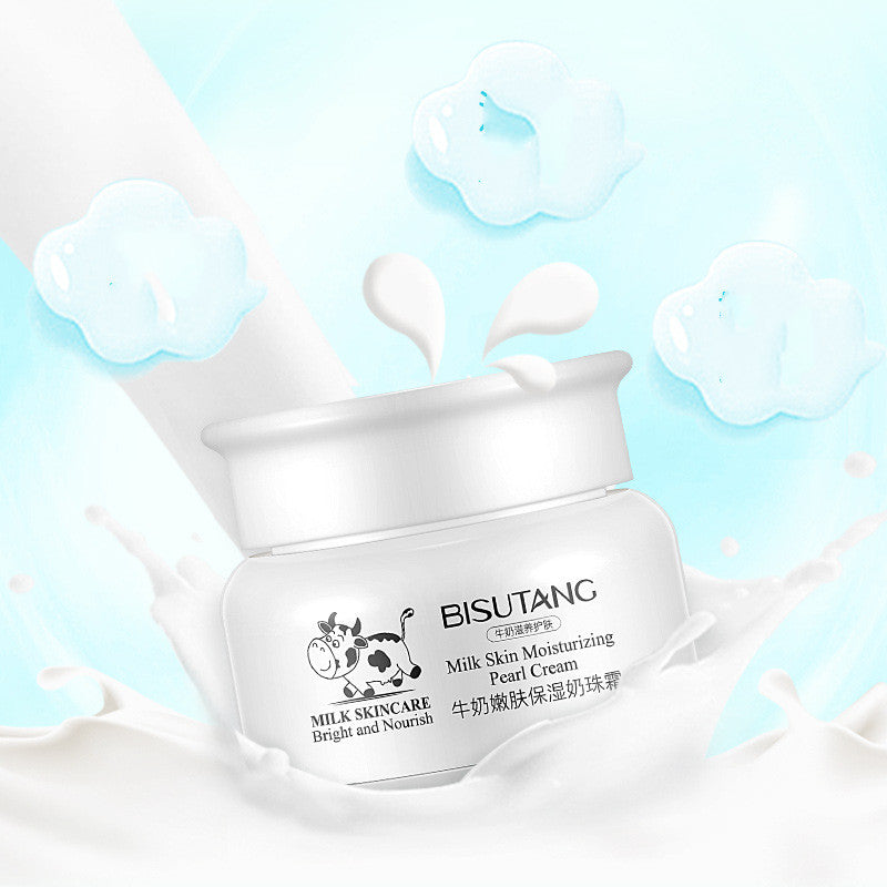 Crema facial hidratante en spray con perlas de BISUTANG 