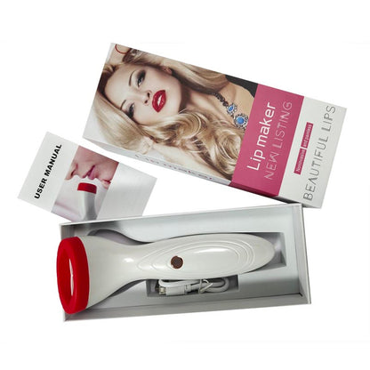 LIP MAKER Electric Silicone Rechargeable Lip Plumping Device